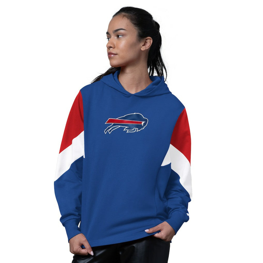 Buffalo Bills Starter Women's Scrimmage Hoodie - Royal - NFL