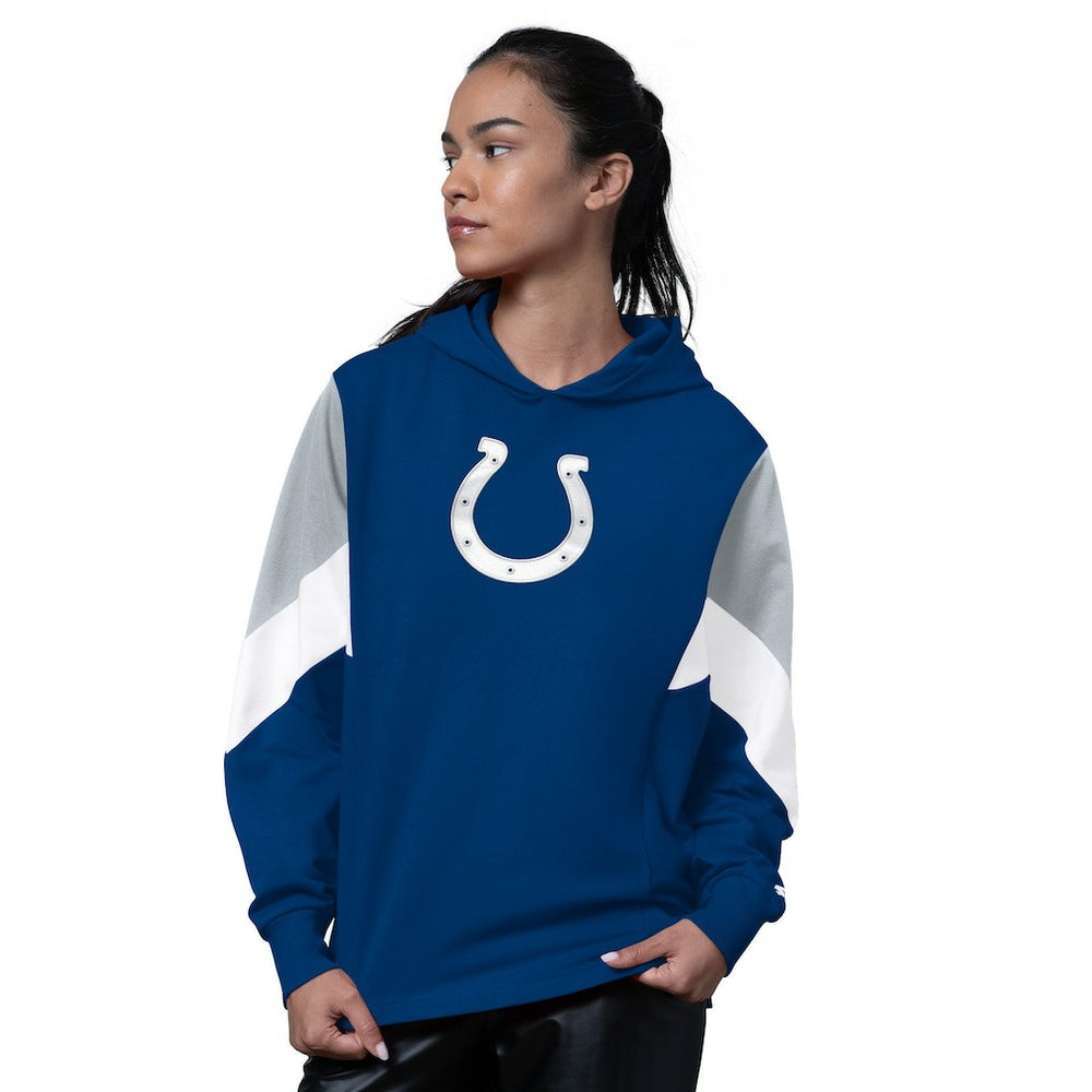 Indianapolis Colts Starter Women's Scrimmage Hoodie - Royal - NFL
