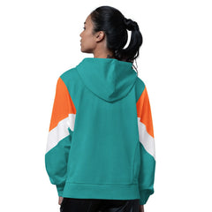 Miami Dolphins Starter Women's Scrimmage Hoodie - Aqua - NFL