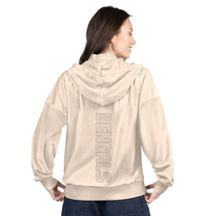 Cincinnati Bengals G-III 4Her by Carl Banks Women's Rookie Full-Zip Hoodie - Tan - NFL