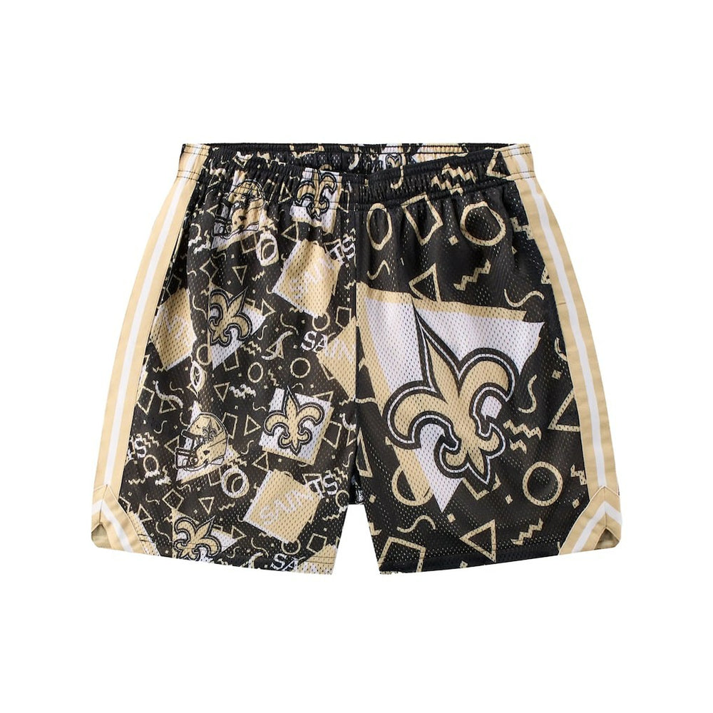 New Orleans Saints Chubbies Mesh Shorts - Black - NFL
