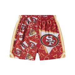 San Francisco 49ers Chubbies Mesh Shorts - Scarlet - NFL