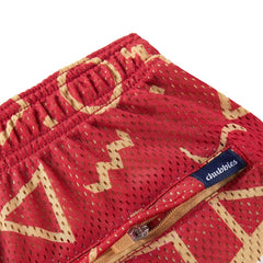 San Francisco 49ers Chubbies Mesh Shorts - Scarlet - NFL
