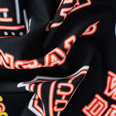 Cincinnati Bengals Chubbies The Neon 5.5" Classic Lined Swim Trunks - Black - NFL
