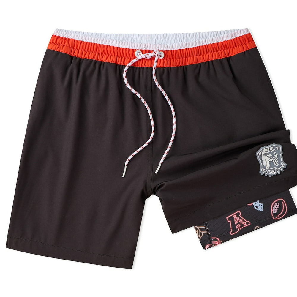 Cleveland Browns Chubbies 5.5" Classic Lined Swim Trunks - Brown - NFL