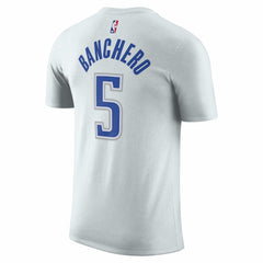 Nike Paolo Banchero Orlando Magic Unisex 2025/26 City Edition Name & Number T-Shirt Silver