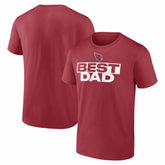 Arizona Cardinals Best Dad Father's Day T-Shirt - Cardinal - NFL