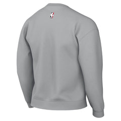 San Antonio Spurs Jordan Brand Statement Edition Sweatshirt Silver