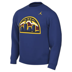 Denver Nuggets Jordan Brand Statement Edition Sweatshirt Blue