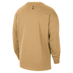 Nike Washington Wizards 2025/26 City Edition Remix Essential Logo Long Sleeve T-Shirt Gold