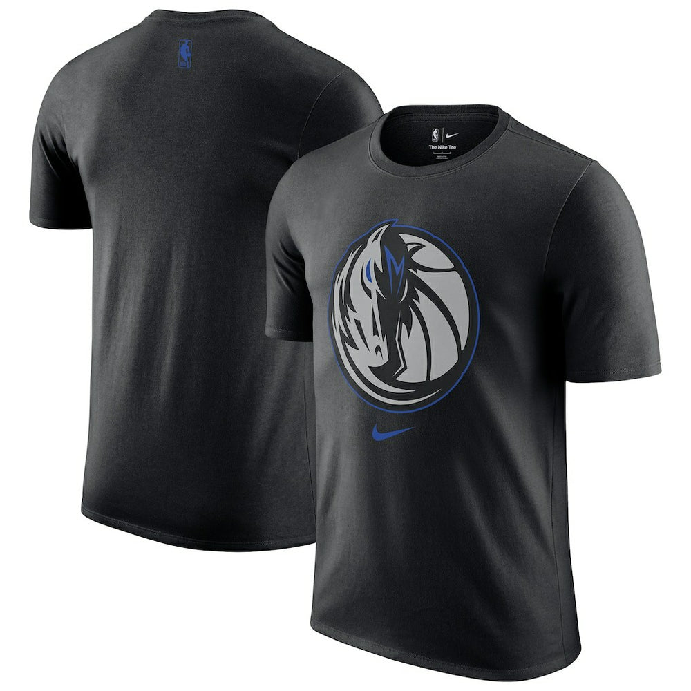 Nike Dallas Mavericks 2025/26 City Edition Remix Essential Logo T-Shirt Black
