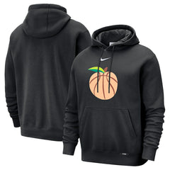 Nike Atlanta Hawks 2025/26 City Edition Essential Logo Remix Hoodie Black