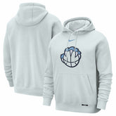 Nike Memphis Grizzlies 2025/26 City Edition Essential Logo Remix Hoodie Silver