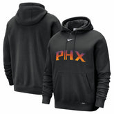 Nike Phoenix Suns 2025/26 City Edition Essential Logo Remix Hoodie Black