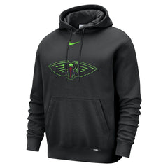 Nike New Orleans Pelicans 2025/26 City Edition Essential Logo Remix Hoodie Black
