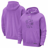Nike Sacramento Kings 2025/26 City Edition Essential Logo Remix Hoodie Purple