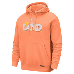 Nike Cleveland Cavaliers 2025/26 City Edition Essential Remix Club Hoodie Orange