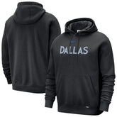 Nike Dallas Mavericks 2025/26 City Edition Essential Remix Club Hoodie Black