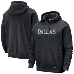Nike Dallas Mavericks 2025/26 City Edition Essential Remix Club Hoodie Black