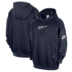 Nike Cleveland Cavaliers Classic Edition Hardwood Classics Premium Club Heavyweight Fleece Hoodie Navy
