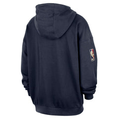 Nike Cleveland Cavaliers Classic Edition Hardwood Classics Premium Club Heavyweight Fleece Hoodie Navy