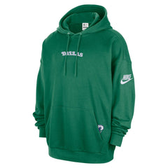 Nike Dallas Mavericks Classic Edition Hardwood Classics Premium Club Heavyweight Fleece Hoodie Green