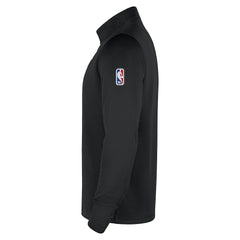 Nike Dallas Mavericks 2025/26 City Edition Remix Authentic Coaches Dri-FIT Half-Zip Top Black