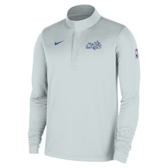 Nike Orlando Magic 2025/26 City Edition Remix Authentic Coaches Dri-FIT Half-Zip Top Silver