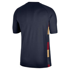 Nike Cleveland Cavaliers Classic Edition Hardwood Classics Authentic Game Shooting T-Shirt Navy