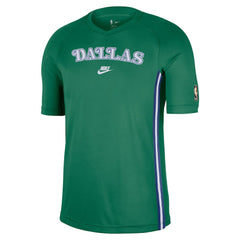 Nike Dallas Mavericks Classic Edition Hardwood Classics Authentic Game Shooting T-Shirt Green