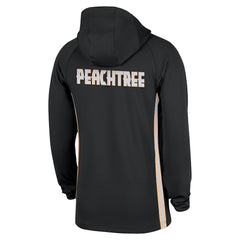 Nike Atlanta Hawks 2025/26 City Edition Remix Authentic On-Court Quarter-Zip Dri-FIT Hooded Jacket Black