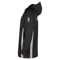 Nike Atlanta Hawks 2025/26 City Edition Remix Authentic On-Court Quarter-Zip Dri-FIT Hooded Jacket Black