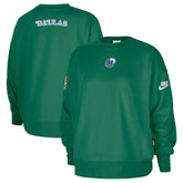Nike Dallas Mavericks Women's Classic Edition Hardwood Classics Premium Phoenix Fleece Sweatshirt Green