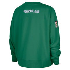 Nike Dallas Mavericks Women's Classic Edition Hardwood Classics Premium Phoenix Fleece Sweatshirt Green