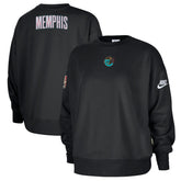 Nike Memphis Grizzlies Women's Classic Edition Hardwood Classics Premium Phoenix Fleece Sweatshirt Black