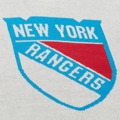 New York Rangers Mitchell & Ness Centennial Retro Logo Sweater - Cream | NHL discount