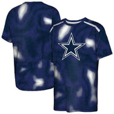 Dallas Cowboys Outerstuff Youth End Zone Dri-Tek T-Shirt - Navy - NFL