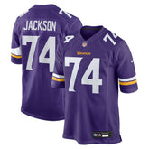 Donovan Jackson Minnesota Vikings 2025 NFL Draft First Round Pick Game Jersey - Purple - Nike