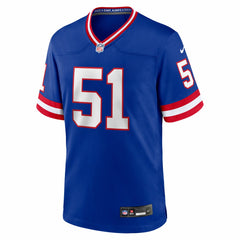Abdul Carter New York Giants First Round Pick 2nd Alternate Game Jersey - Royal - Nike