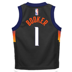 Nike Devin Booker Phoenix Suns Preschool 2025/26 City Edition Swingman Jersey Black