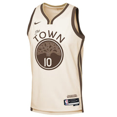 Nike Jimmy Butler III Golden State Warriors Youth 2025/26 City Edition Swingman Jersey Tan