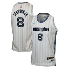 Nike Jaren Jackson Jr. Memphis Grizzlies Youth 2025/26 City Edition Swingman Jersey White