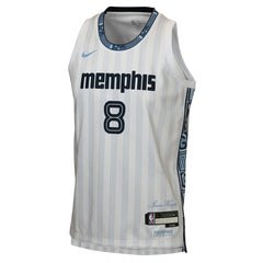 Nike Jaren Jackson Jr. Memphis Grizzlies Youth 2025/26 City Edition Swingman Jersey White