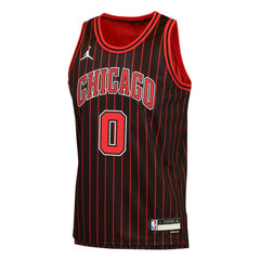 Coby White Chicago Bulls Jordan Brand Youth Swingman Jersey Statement Editi- Black