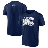 Seattle Seahawks Muckleshoot Tribe T-Shirt - College Navy - NFL