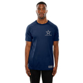 Dallas Cowboys New Era Functional Fandom Reflective T-Shirt - Navy - NFL