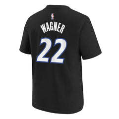 Franz Wagner Orlando Magic Jordan Brand Youth Statement Edition Name & Number T-Shirt Black