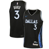 Nike Anthony Davis Dallas Mavericks Youth 2025/26 City Edition Swingman Jersey Black