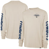 Dallas Cowboys '47 Cairn Ravine Foundation Long Sleeve T-Shirt - Tan - 47 brand