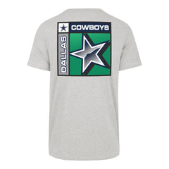 Dallas Cowboys '47 Chrome Plate Franklin T-Shirt - Heather Gray - 47 brand